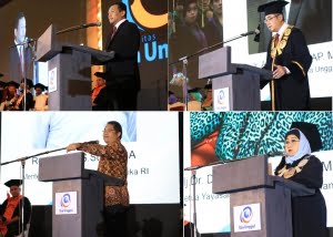 Pembicara dalam Wisuda UEU